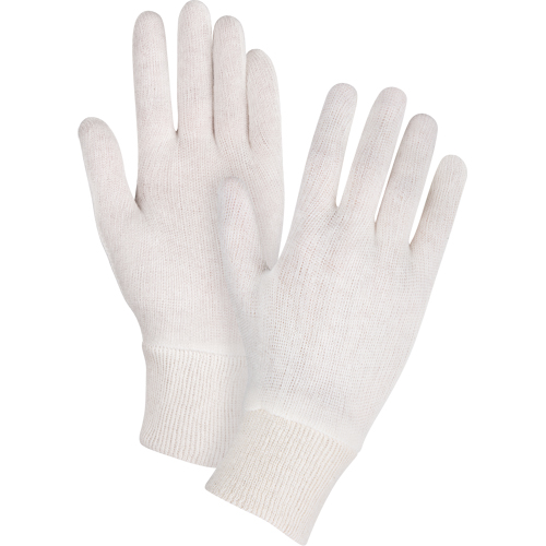 Gants d'inspection de poids moyen, Poly/coton, Poignet Poignet en tricot, Dames Groupe Belzile Dickner