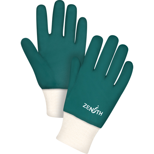Gants verts &agrave; double enduit, 10" lo, PVC, Doublure en Jersey de coton, 70 mils Groupe Belzile Dickner