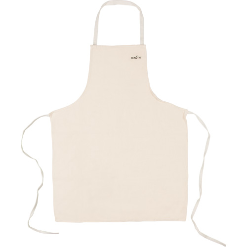 Apron, Cotton, 36" L x 29" W, Natural Groupe Belzile Dickner