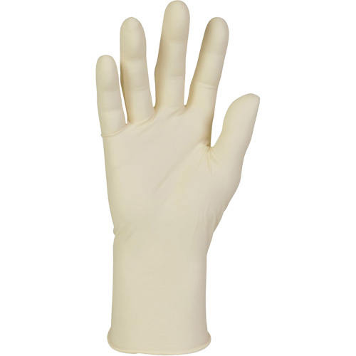 Kim-Tech PFE Exam Gloves, Large, Latex, 6.3-mil, Powder-Free, Natural, Class 2 Groupe Belzile Dickner