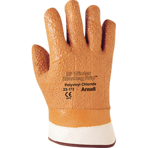 Winter Monkey Grip&reg; 23-173 Glove, 10/X-Large, PVC Coating, Foam Shell Groupe Belzile Dickner