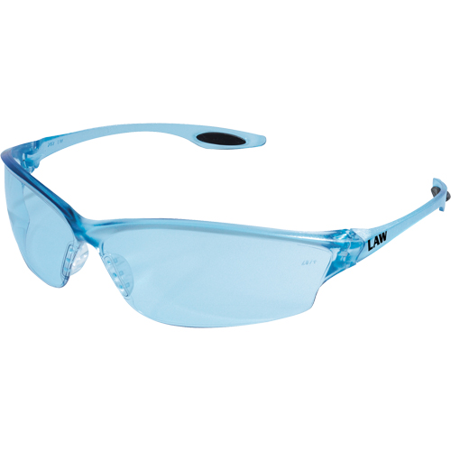 Lunettes de s&eacute;curit&eacute; Law 2, Lentille Bleu, Anti-&eacute;gratignures, ANSI Z87+ Groupe Belzile Dickner