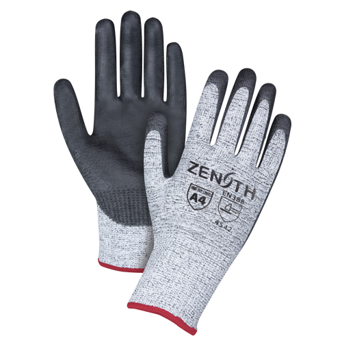 Seamless Stretch Cut-Resistant Gloves, Size Small/7, 13 Gauge, Polyurethane Coated, HPPE Shell, ANSI/ISEA 105 Level 4/EN 388 Level 5 Groupe Belzile Dickner