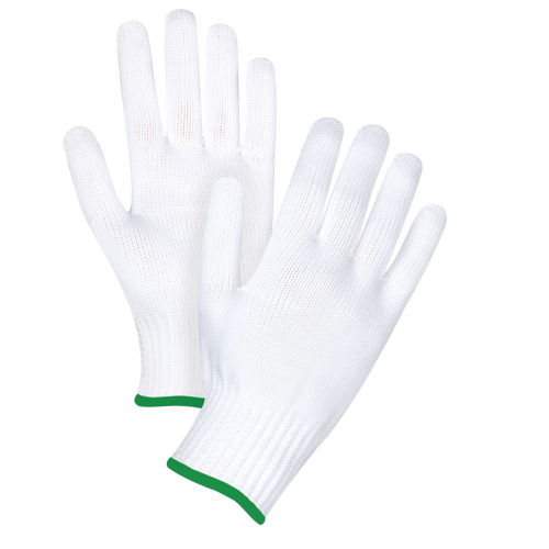 Gants tricot&eacute;s sans couture, Polyester, Calibre 10, Moyen Groupe Belzile Dickner