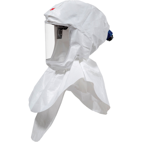 Cagoule Versaflo complet avec col interne et coiffe de premi&egrave;re qualit&eacute;, Universel, Coiffe souple, Bavette Double Groupe Belzile Dickner