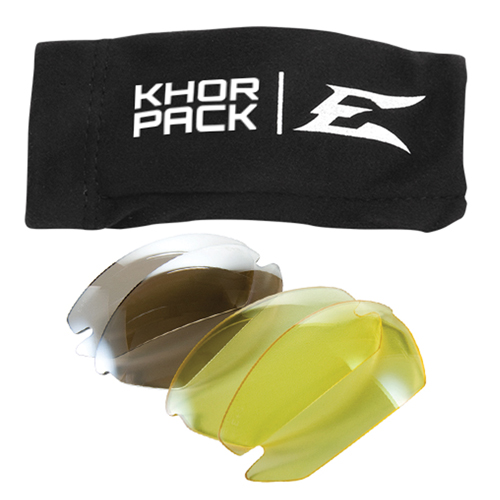 Khor Safety Glasses Replacement Lenses, Anti-Fog/Anti-Scratch, Clear, Khor Groupe Belzile Dickner