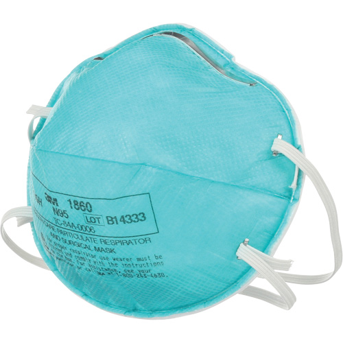 1860 Particulate Healthcare Respirator, N95, NIOSH Certified Groupe Belzile Dickner