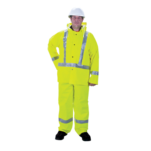 Imperm&eacute;able pour la circulation de premi&egrave;re qualit&eacute; RZ900, Polyester, Petit, Jaune lime haute visibilit&eacute; Groupe Belzile Dickner