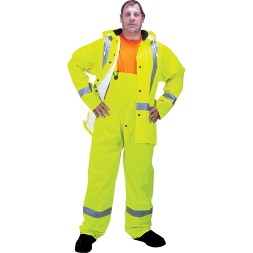 Imperm&eacute;able pour la circulation de premi&egrave;re qualit&eacute; RZ900, Polyester, Petit, Jaune lime haute visibilit&eacute; Groupe Belzile Dickner