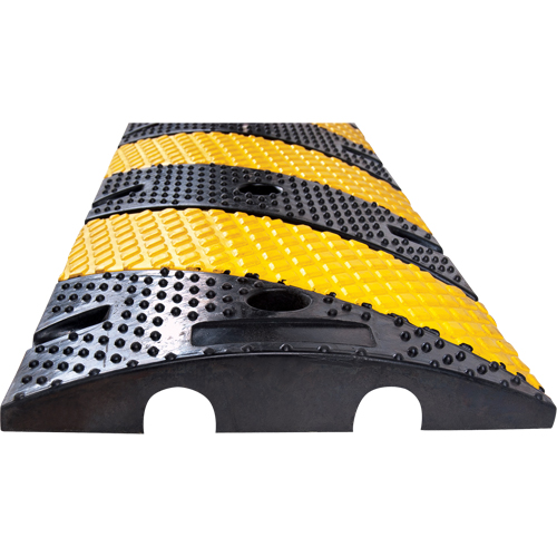 Speed Bump, Rubber, 4' L x 11-3/4" W x 2" H Groupe Belzile Dickner