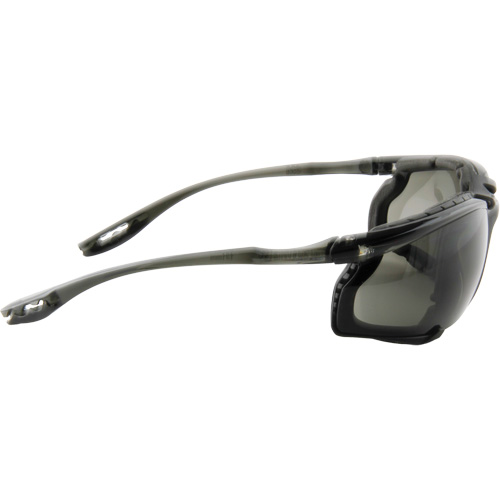 Virtua Safety Glasses with Foam Gasket, Grey/Smoke Lens, Anti-Fog, ANSI Z87+/Meets/Exceeds CSA Z94.3 Groupe Belzile Dickner
