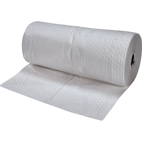 Feuilles absorbantes en fibres fines de premi&egrave;re qualit&eacute;, Poids moyen, 150' lo x 30" la, Absorption 40 gal. Groupe Belzile Dickner