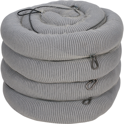 Premium Sorbent Boom, Universal, 10' L x 5" W, 35 Gal. Absorbancy, 4 /Pack Groupe Belzile Dickner