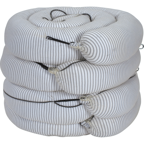 Premium Sorbent Boom, Universal, 10' L x 8" W, 70 gal. Absorbancy, 4 /Pack Groupe Belzile Dickner