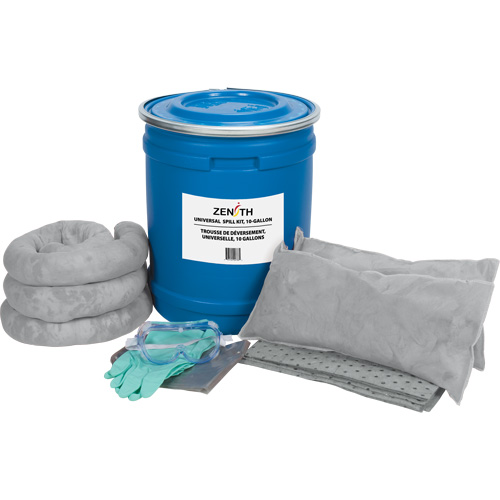 Trousse de lutte contre les d&eacute;versements pour camion, Universel, Baril, Absorbance de 10 gal. US Groupe Belzile Dickner