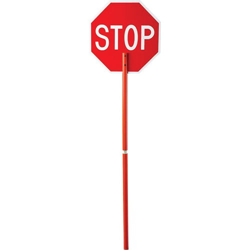Traffic Control Sign Plastic Handle Groupe Belzile Dickner