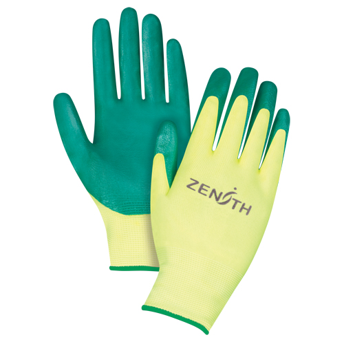 Gants de premi&egrave;re qualit&eacute; ZX-3, 8/Moyen, R&ecirc;vetement Nitrile, Calibre 15, Enveloppe en Nylon Groupe Belzile Dickner