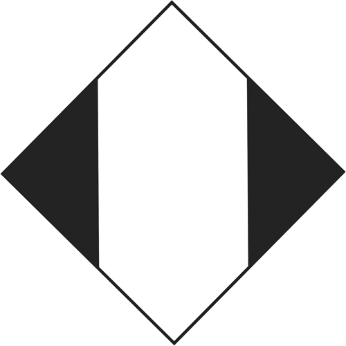 &eacute;tiquette d'exp&eacute;dition transport de mati&egrave;res dangereuses, Mati&egrave;res dangereuses diverses, Vinyle Groupe Belzile Dickner