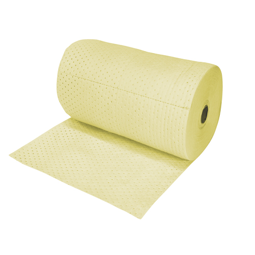 Rouleaux absorbants en fibres fines de calibre industriel, Poids moyen, 150' lo x 30" la, Absorption 50 gal. Groupe Belzile Dickner