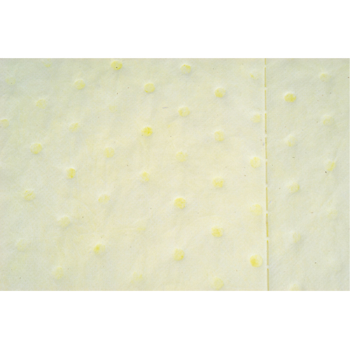 Feuilles absorbantes lamin&eacute;es (SMS) de premi&egrave;re qualit&eacute;, Mati&egrave;res dangereuses, 15" x 17", 30 gal. d'absorption Groupe Belzile Dickner