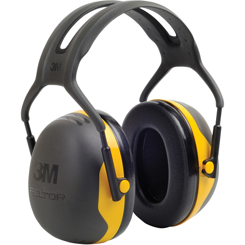 Peltor X Series Earmuffs, Headband, 24 NRR dB Groupe Belzile Dickner