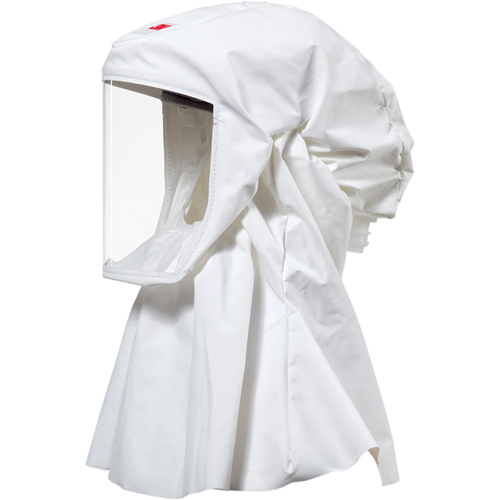 Cagoule Versaflo de haute durabilit&eacute; avec coiffe int&eacute;gr&eacute;e, Grand/Moyen, Coiffe souple, Bavette Simple Groupe Belzile Dickner