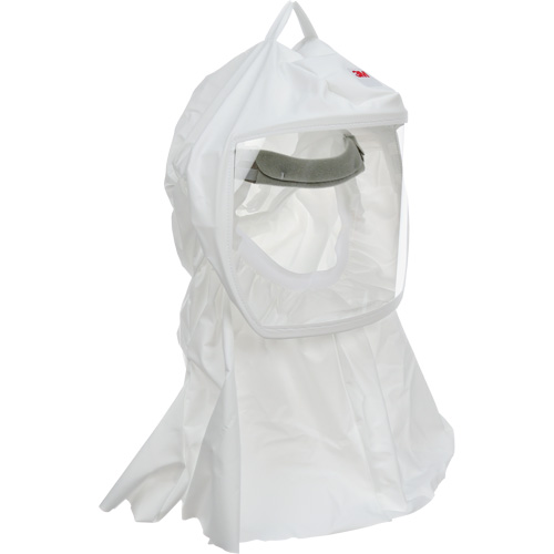 Cagoule Versaflo de haute durabilit&eacute; avec coiffe int&eacute;gr&eacute;e, Grand/Moyen, Coiffe souple, Bavette Simple Groupe Belzile Dickner