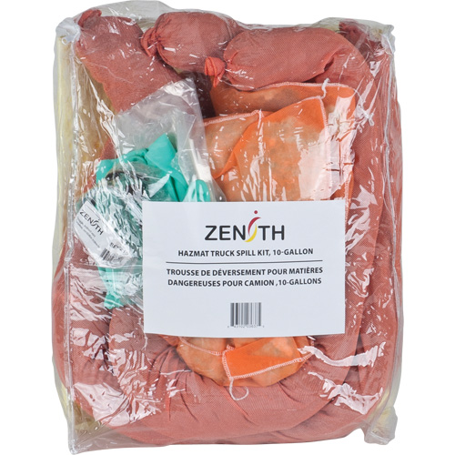 Premium Truck Spill Kit, Hazmat, Bag, 10 US gal. Absorbancy Groupe Belzile Dickner