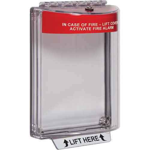 Universal Stopper&reg; Fire Alarm Covers, Flush Groupe Belzile Dickner