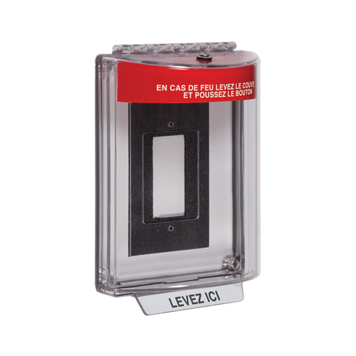 Universal Stopper&reg; Fire Alarm Covers, Enclosed flush back box Groupe Belzile Dickner