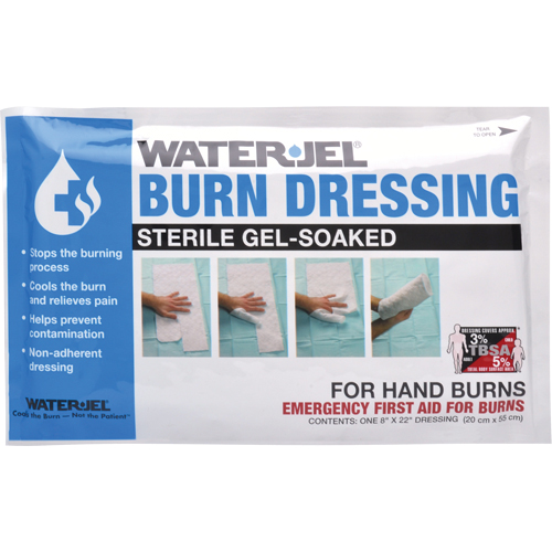 Water Jel&reg; Burn Dressings, 8" x 22", Class 2 Groupe Belzile Dickner