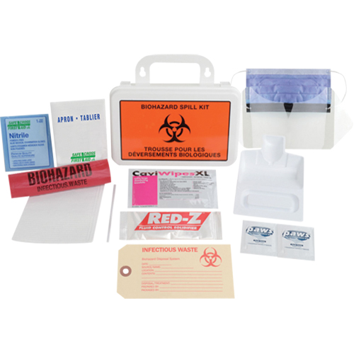 Deluxe Clean-Up Spill Kit, Biohazard, Case Groupe Belzile Dickner