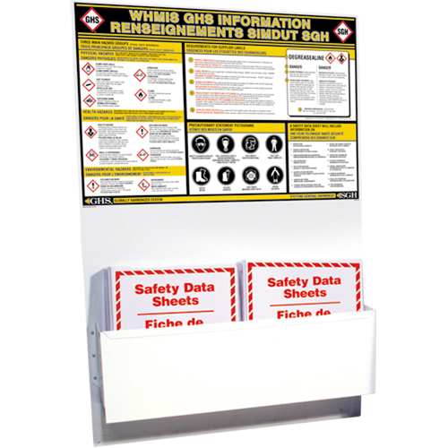 Postes d'information SGH, Anglais & français, Compris reliures Groupe Belzile Dickner