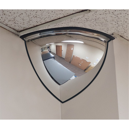 90° Dome Mirror, Quarter Dome, Open Top, 20" Diameter Groupe Belzile Dickner