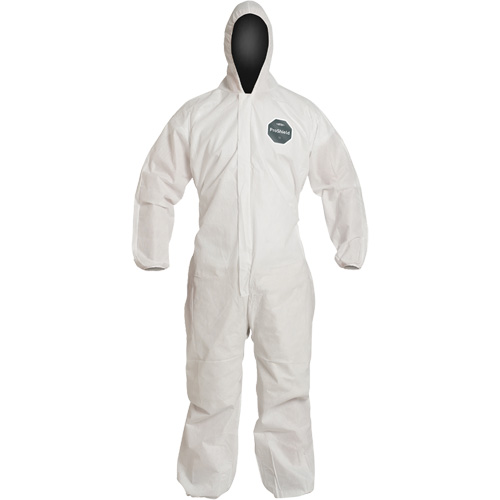 Coverall, X-Large, White, ProShield&reg; 10 Groupe Belzile Dickner