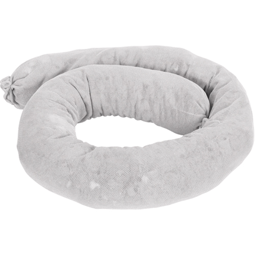 Remblais tubulaire absorbant, Huile seulement, Absorption 25 gal., 3" la x 4' lo, Pqt de 12 Groupe Belzile Dickner