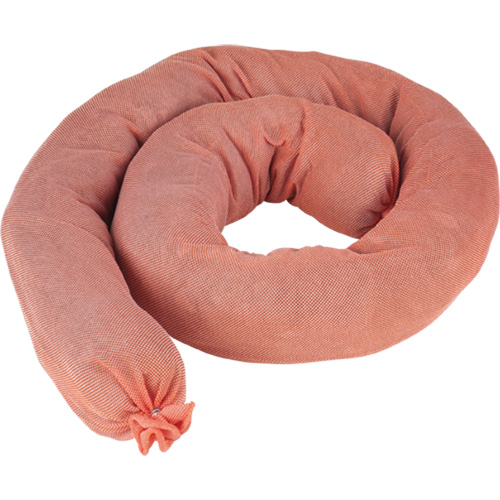 Remblais tubulaires absorbants, Mati&egrave;res dangereuses, Absorption 40 gal., 3" la x 4' lo, Pqt de 25 Groupe Belzile Dickner