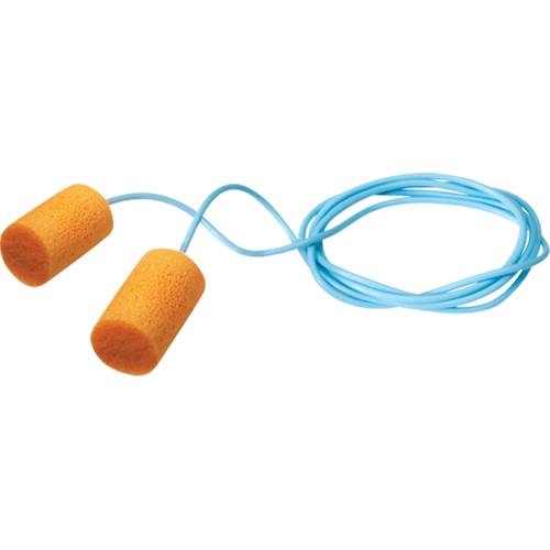 Bouchons d'oreilles jetables FirmFit de Howard Leight, Vrac - Boîte, Avec cordon Groupe Belzile Dickner