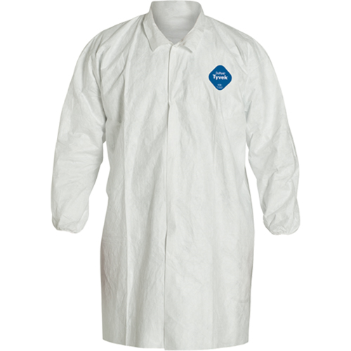 Sarrau de laboratoire, Tyvek 400, Blanc, Moyen Groupe Belzile Dickner