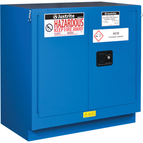 Sure-Grip&reg; Ex Hazardous Material Undercounter Safety Cabinets, 22 gal., 35" x 35" x 22" Groupe Belzile Dickner