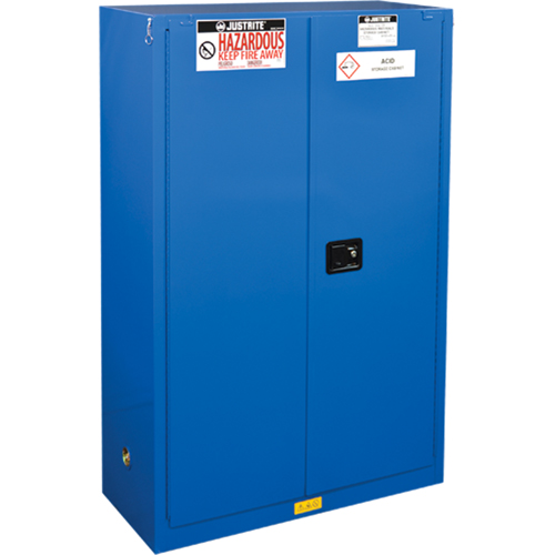 Armoires doubl&eacute;es pour rangement de mati&egrave;res dangereuses Chem-Cor, 45 gal., 43" x 65" x 18" Groupe Belzile Dickner