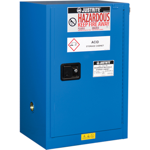 ChemCor&reg; Lined Hazardous Material Compac Safety Cabinets, 12 gal., 23.25" x 35" x 18" Groupe Belzile Dickner