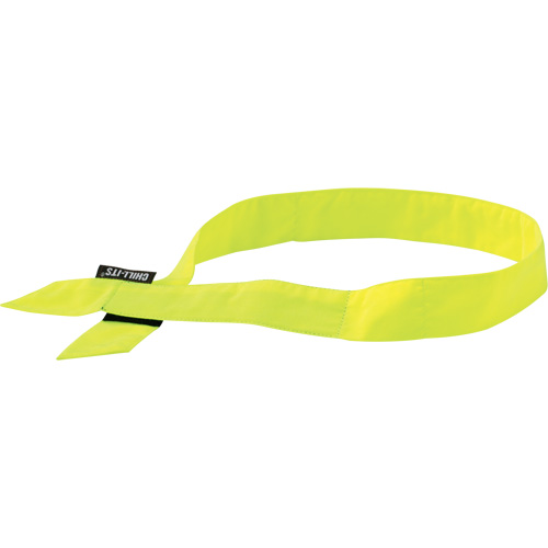 Chill-Its&reg; 6705 Evaporative Cooling Bandana, High Visibility Lime-Yellow Groupe Belzile Dickner