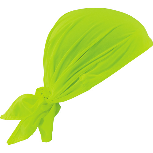Chill-Its&reg; 6710 Cooling Triangle Hat, High Visibility Lime-Yellow Groupe Belzile Dickner