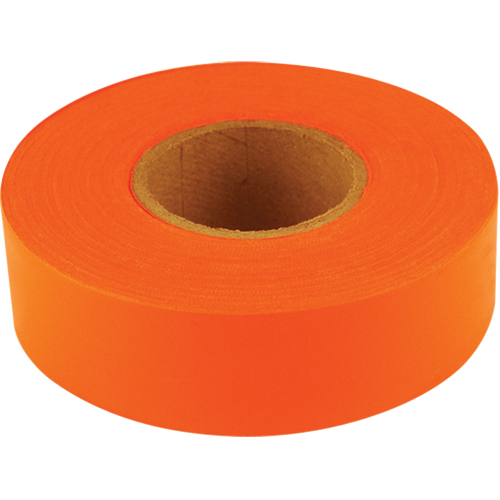 Ruban de signalisation Sub-Zero, 1,2" la x 150' lo, Orange fluorescent Groupe Belzile Dickner