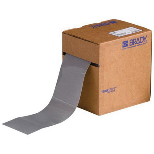ToughStripe&reg; Floor Marking Tape, 3" x 100', Polyester, Grey Groupe Belzile Dickner