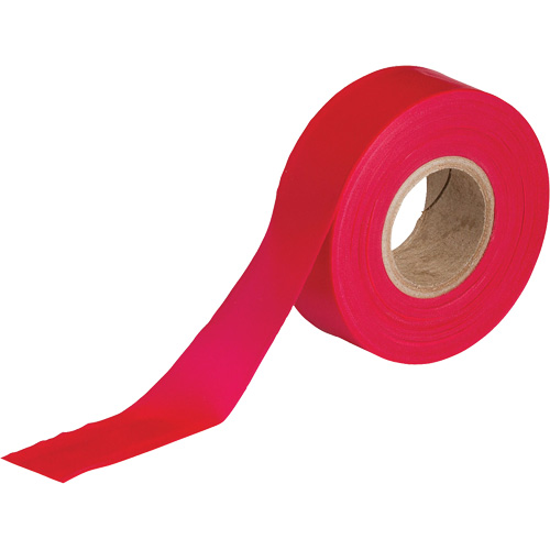 Flagging Tape, 1.188" W x 300' L, Red Groupe Belzile Dickner