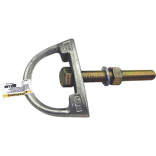 Sangle d'ancrage Miller avec avec quincaillerie, Anneau en D, Usage Permanent Groupe Belzile Dickner