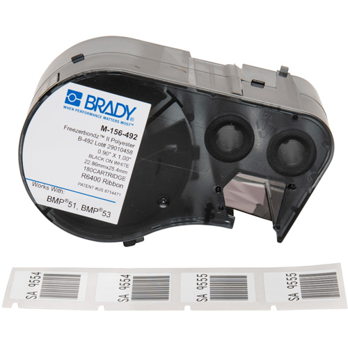 Low Temperature Label Maker Cartridge, Black Groupe Belzile Dickner