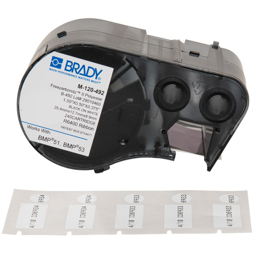 Low Temperature Label Maker Cartridge, Black Groupe Belzile Dickner
